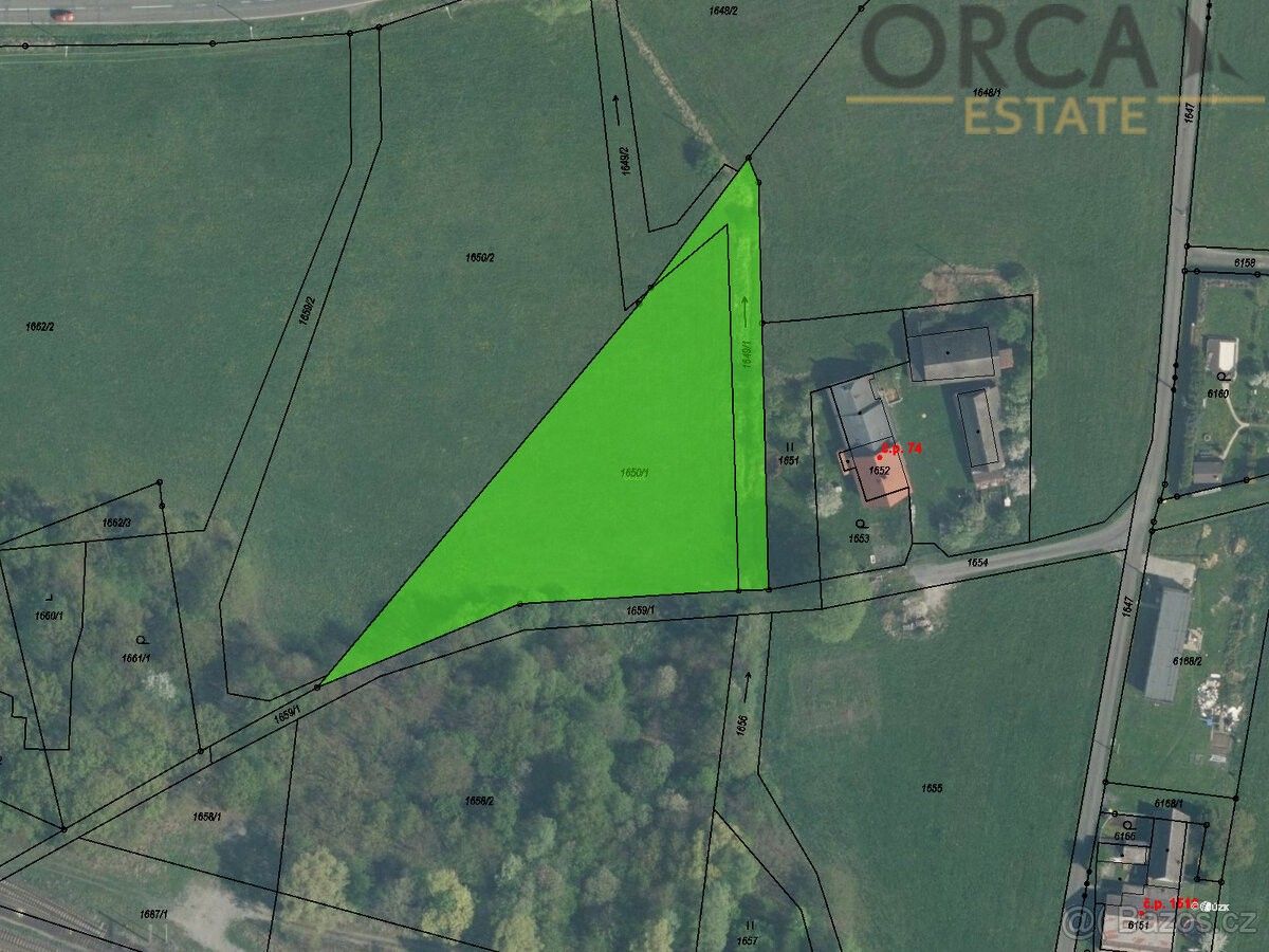 Zemědělské pozemky, Ostrava, 717 00, 3 614 m²