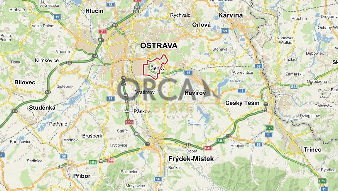 Prodej pozemek - Ostrava, 717 00, 3 614 m²