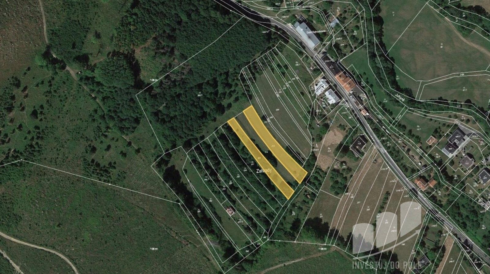 Prodej zemědělský pozemek - Podhradní Lhota, 2 284 m²
