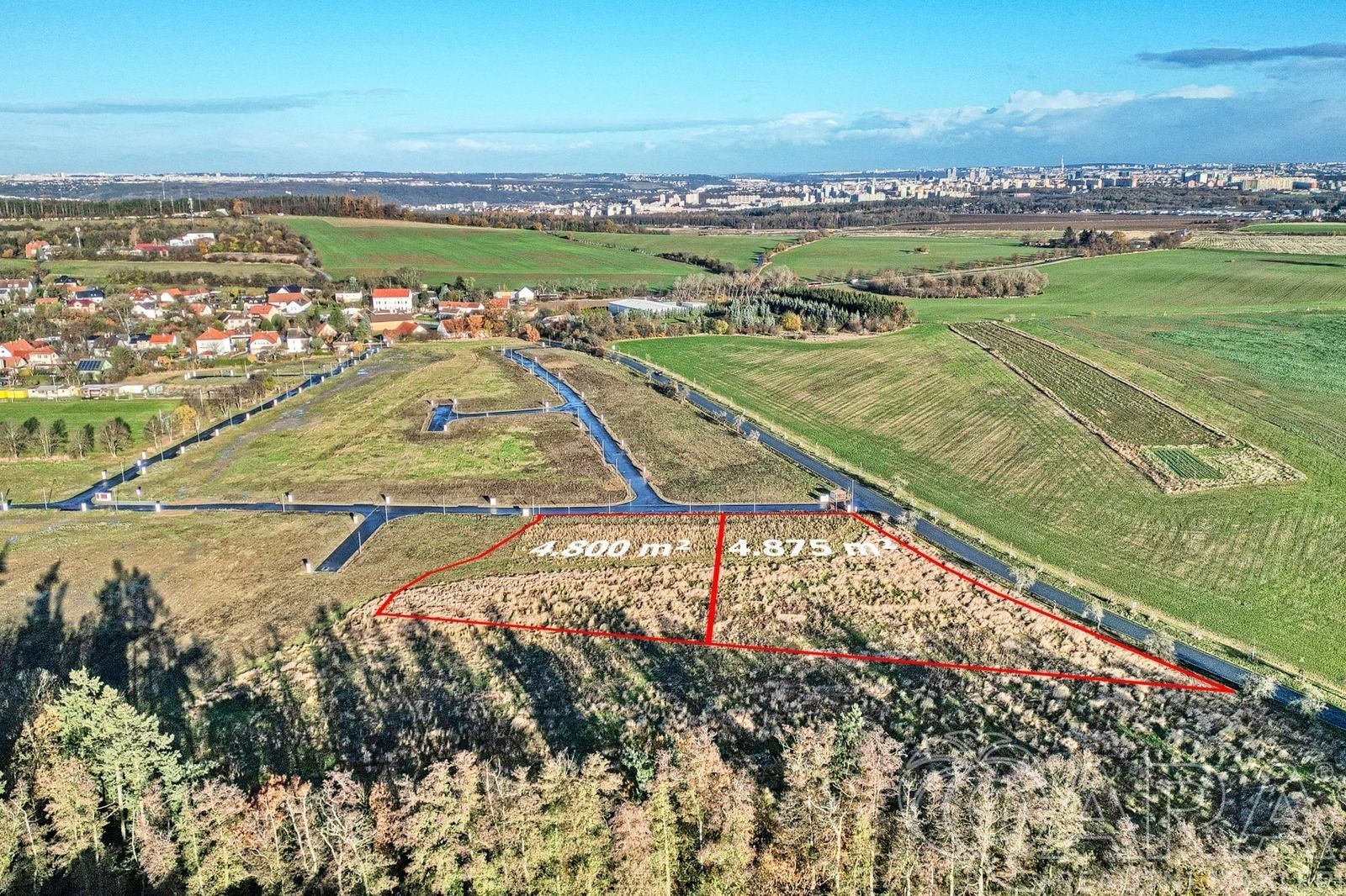 Prodej pozemek pro bydlení - Praha, 4 800 m²