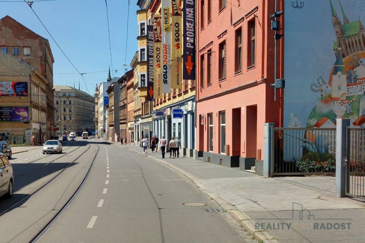 Obchodní prostory, Cejl, Brno, 100 m²
