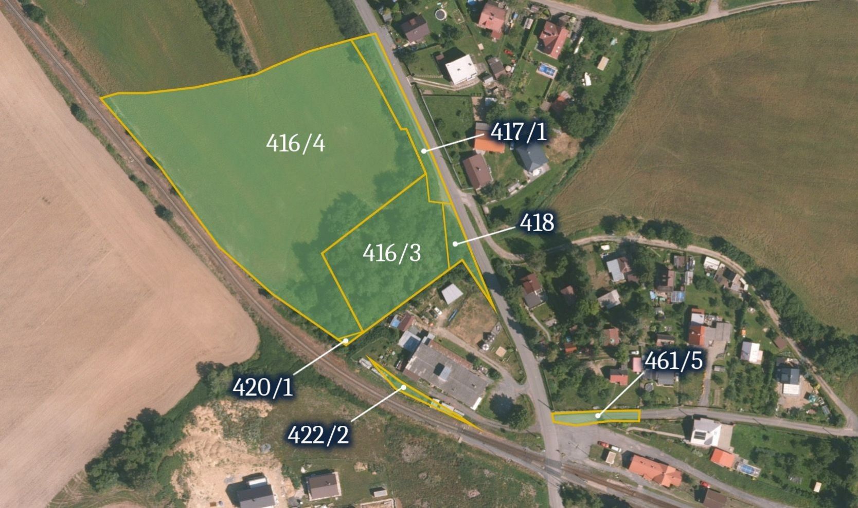 Prodej pozemek pro bydlení - Čisovice, 12 666 m²
