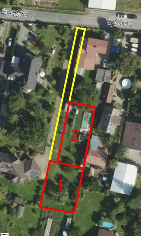 Prodej pozemek pro bydlení - Praha, 190 16, 450 m²