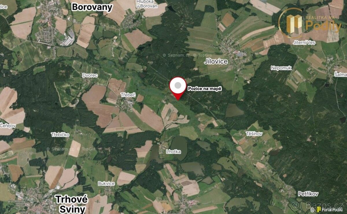 Prodej pozemek - Borovany, 373 12, 4 698 m²
