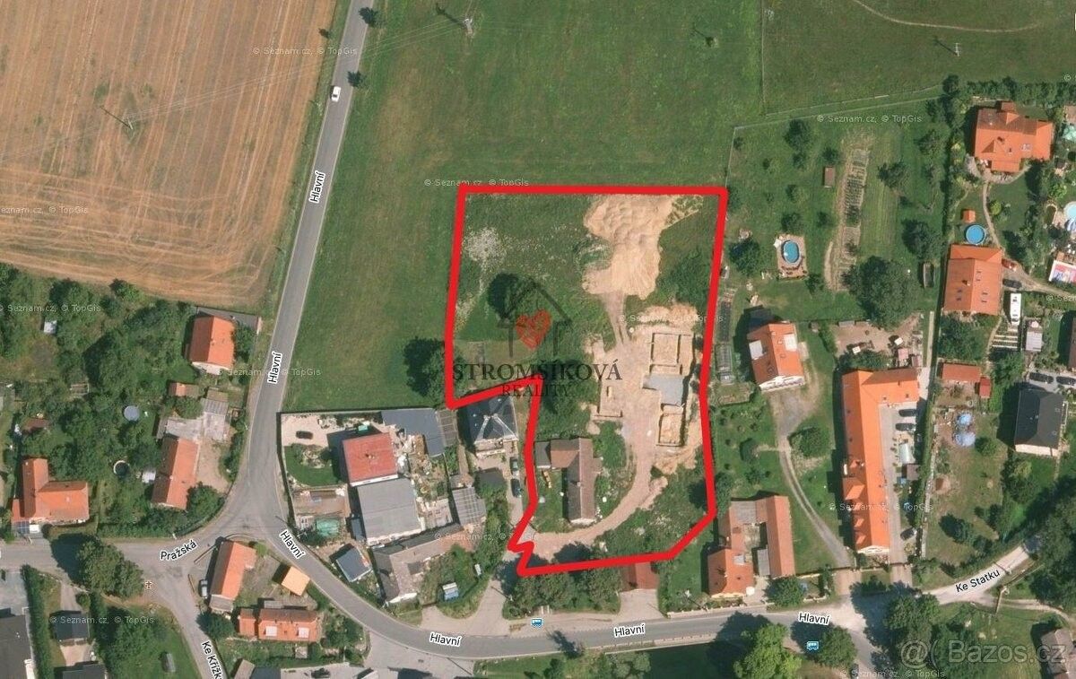 Pozemky pro bydlení, Zvole u Prahy, 252 45, 4 997 m²