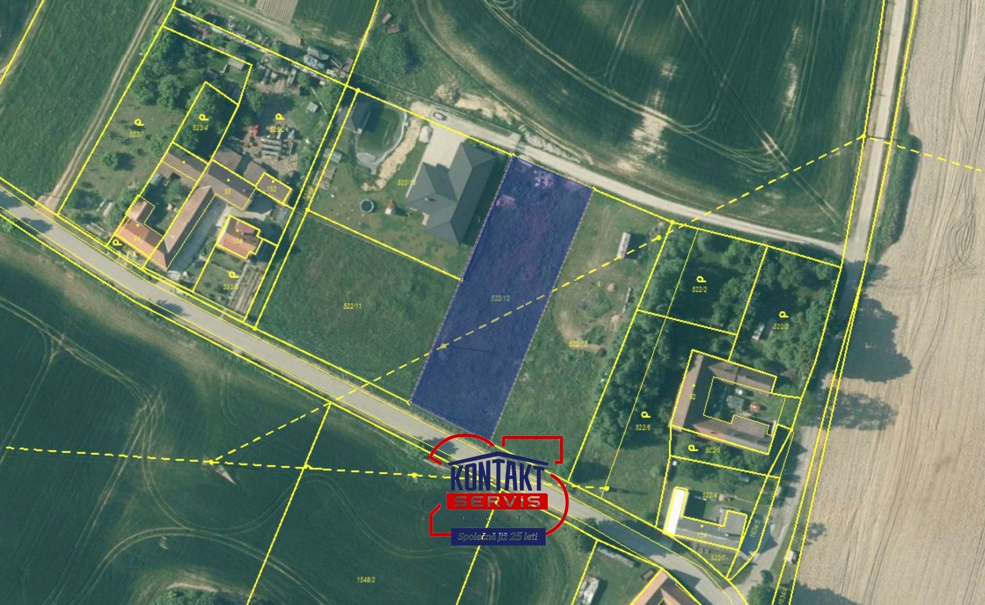 Pozemky pro bydlení, Hůrky, Lišov, 2 423 m²