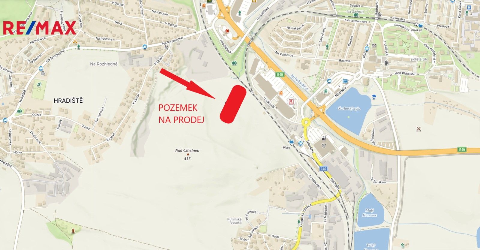 Prodej komerční pozemek - Písek, Česko, 11 396 m²