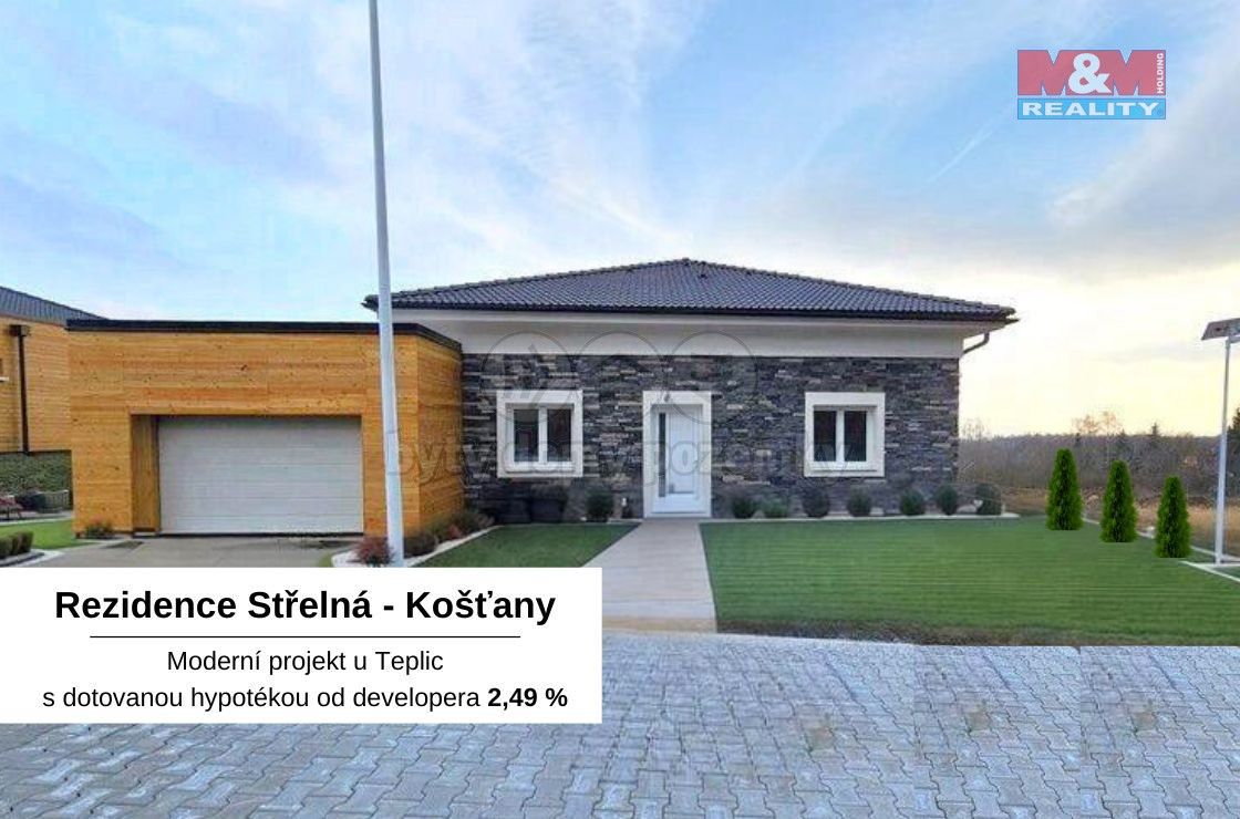 Rodinné domy, Košťany, 132 m²