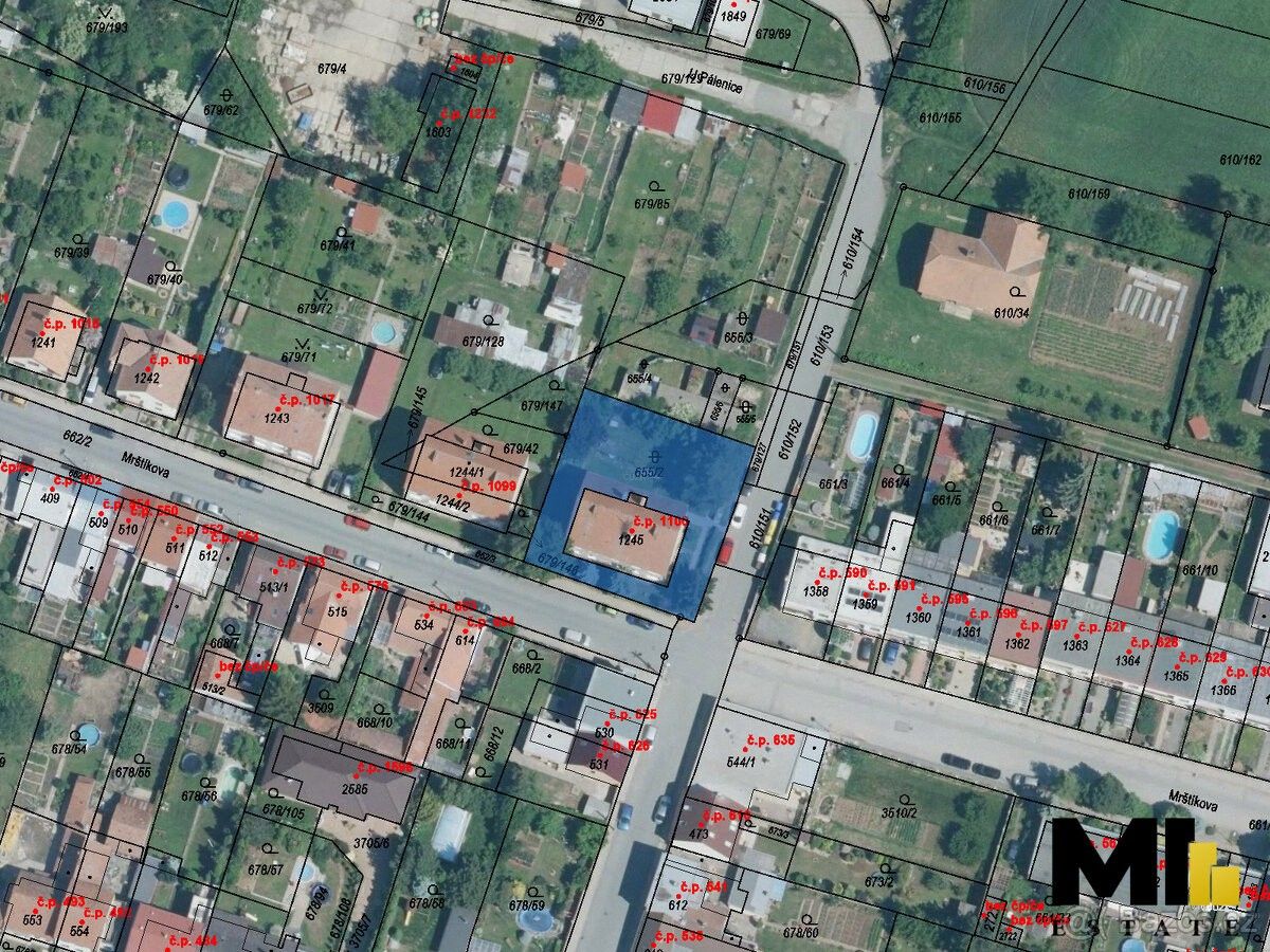 Prodej pozemek - Rosice u Brna, 665 01, 59 m²