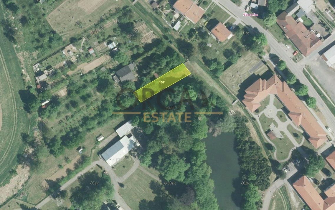 Prodej zahrada - Zborovice, 768 32, 298 m²
