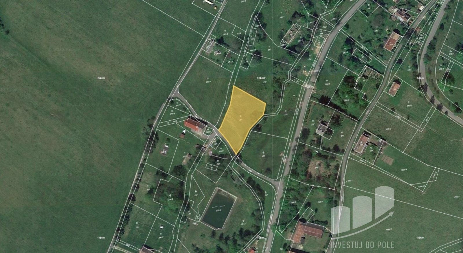 Pozemky pro bydlení, Horní Řasnice, 2 284 m²