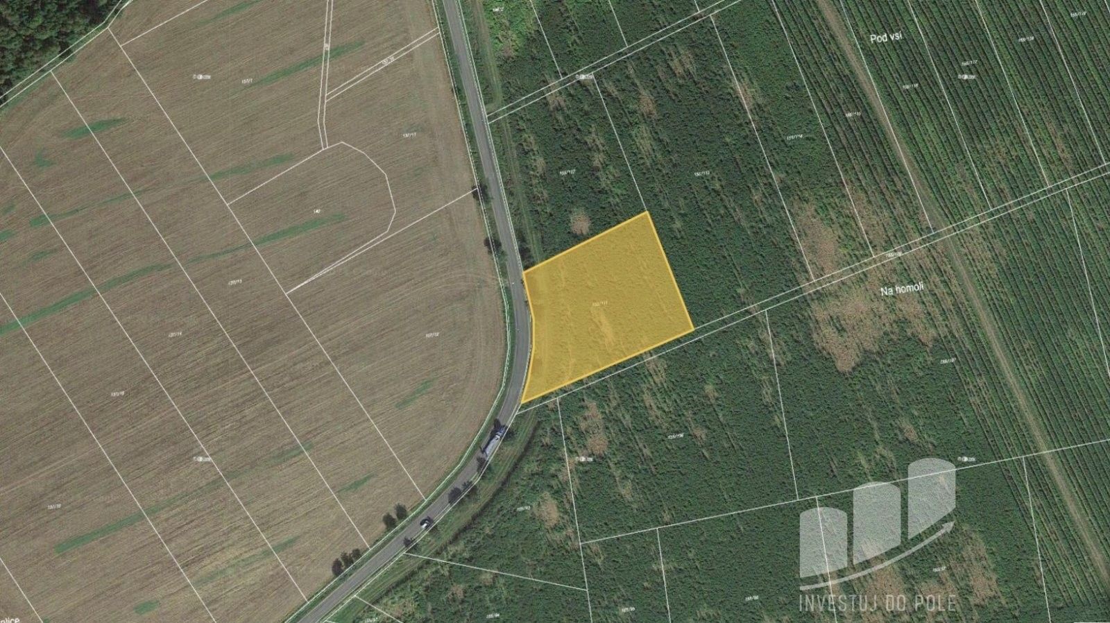 Prodej zemědělský pozemek - Oselce, 4 955 m²