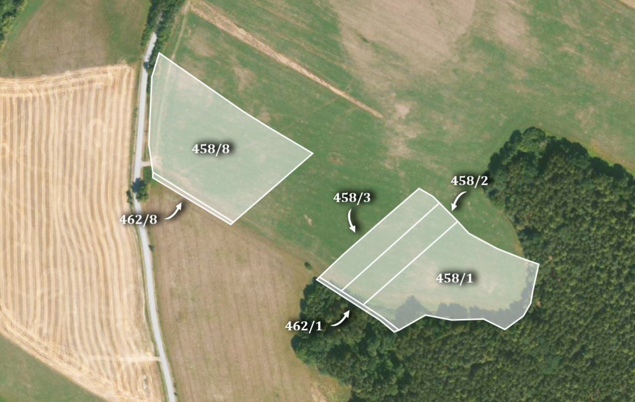 Zemědělské pozemky, Vlčí, 35 531 m²