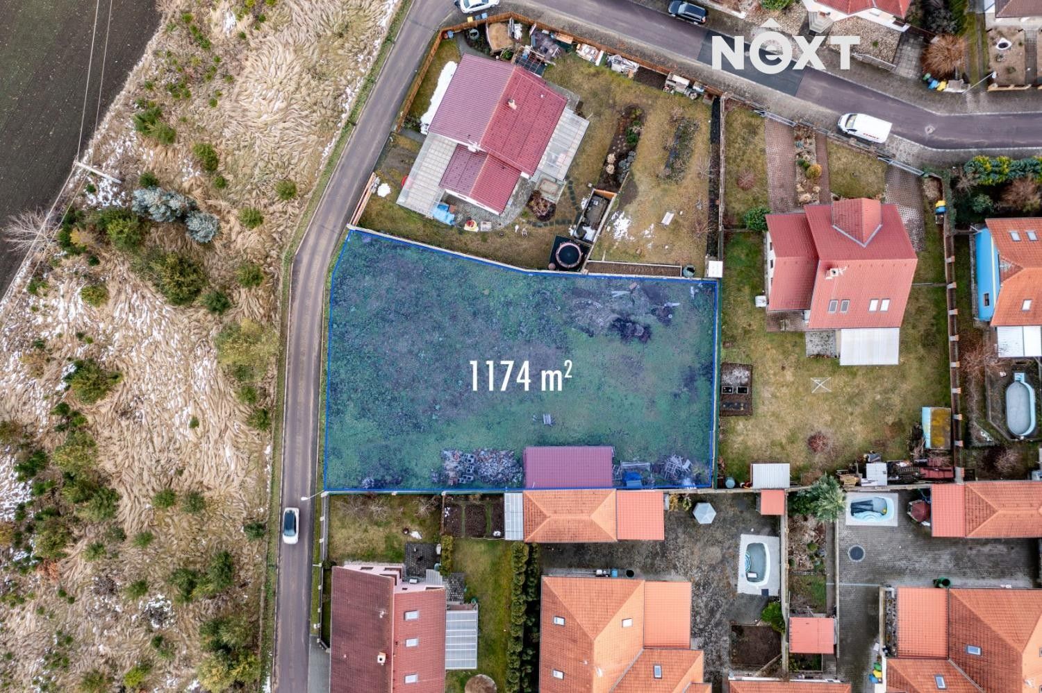 Prodej pozemek pro bydlení - Lechovice,Znojmo,Jihomoravský kraj, 1 174 m²