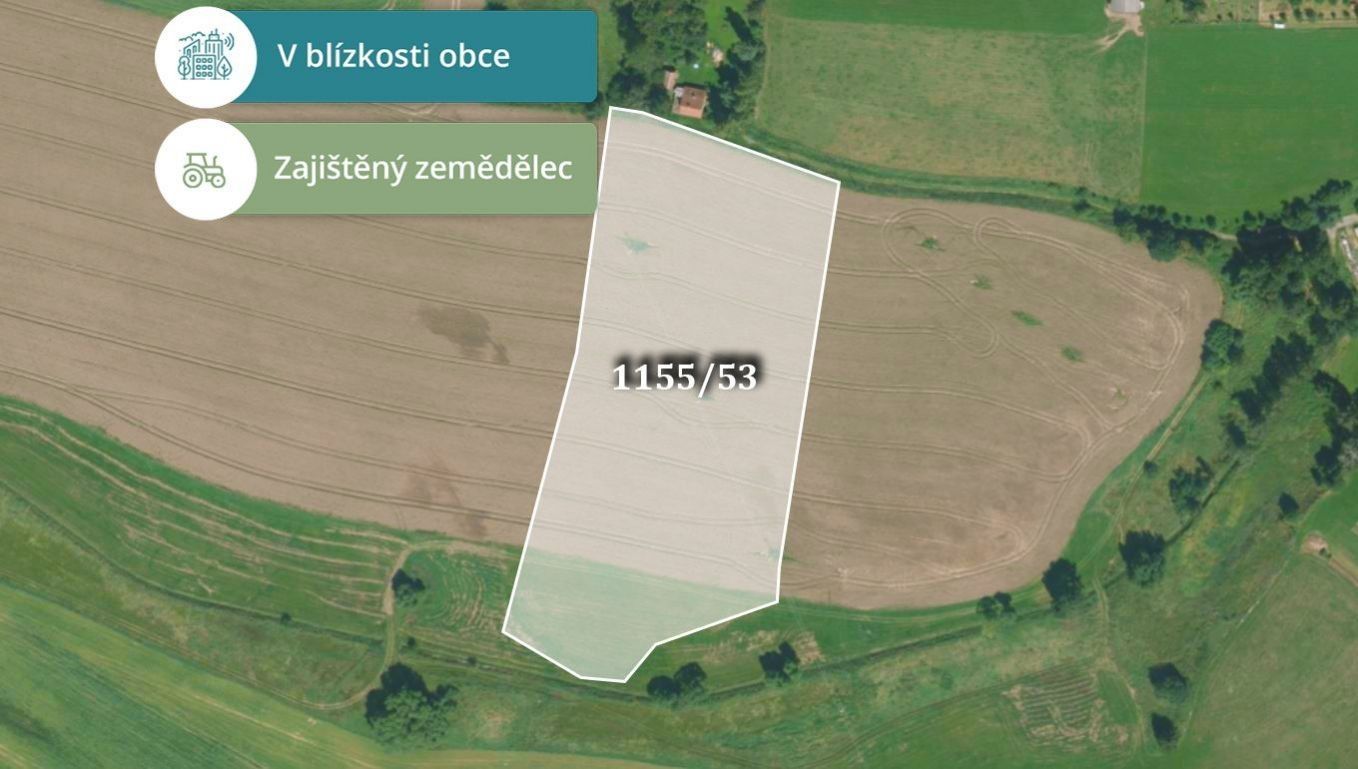 Prodej zemědělský pozemek - Stonařov, 23 022 m²