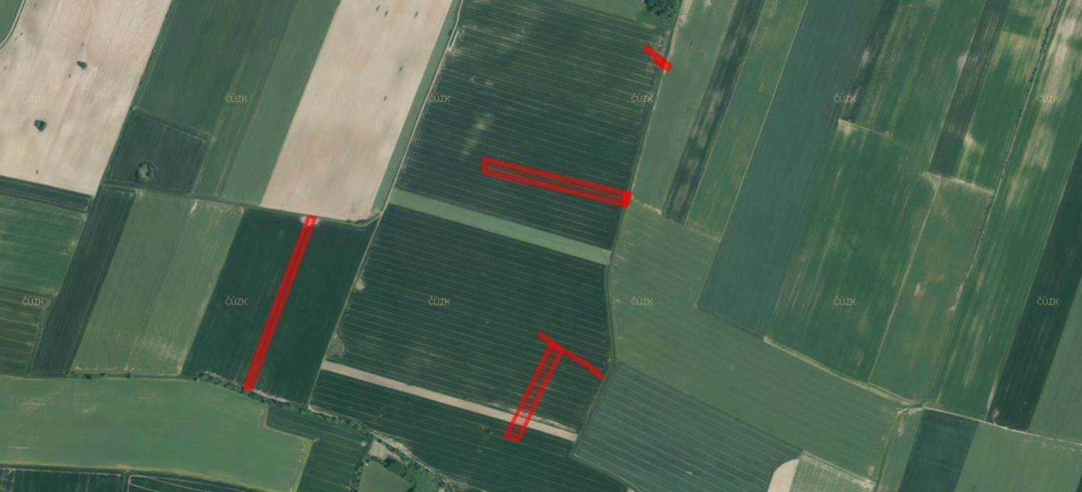 Zemědělské pozemky, Mažice, 18 811 m²