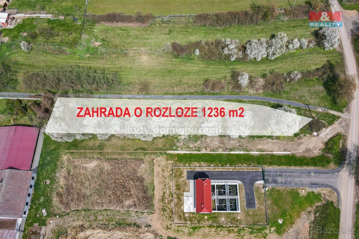 Prodej zahrada - Čistá u Rakovníka, 270 34, 1 236 m²