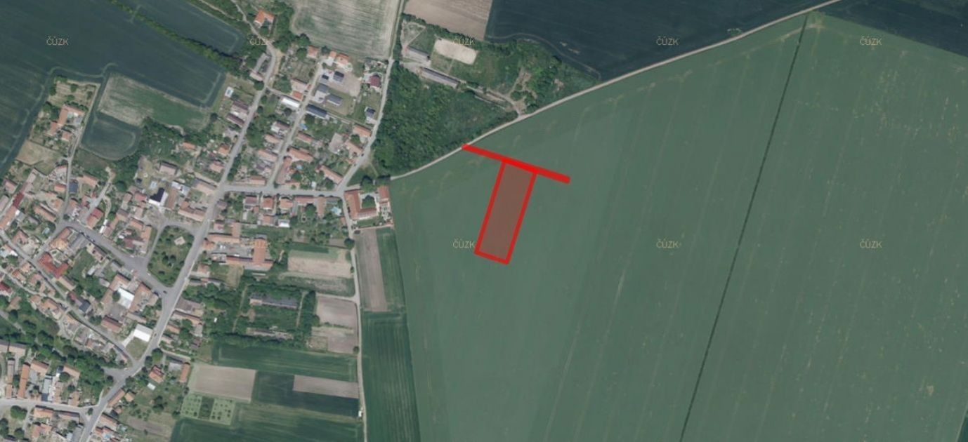 Prodej zemědělský pozemek - Martiněves, 8 697 m²
