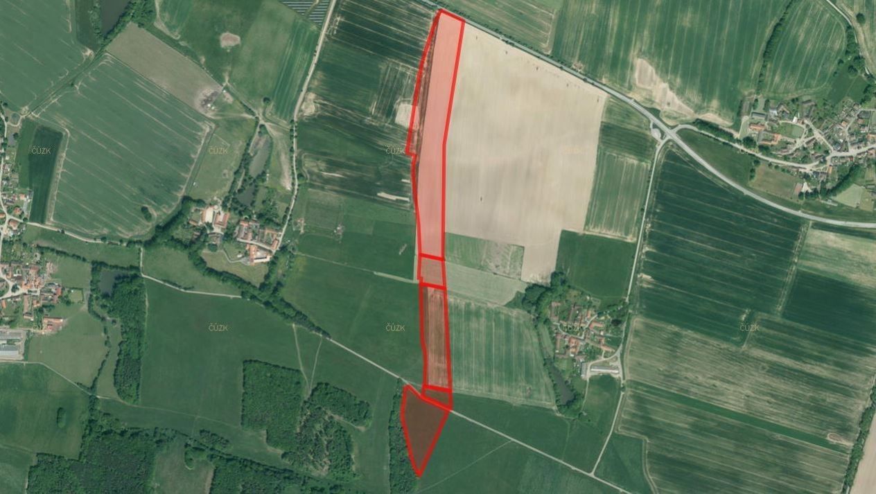 Zemědělské pozemky, Sedlovice, Němčice, 137 556 m²