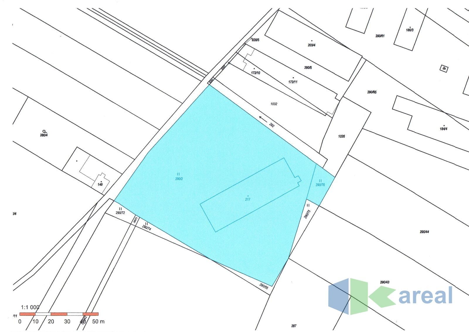 Prodej komerční pozemek - Sudovo Hlavno, 9 437 m²