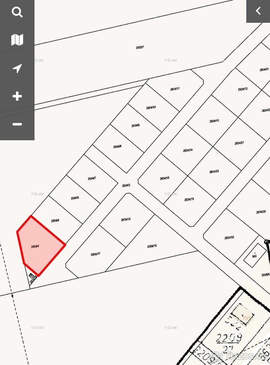 Prodej pozemek pro bydlení - Čáslav, 286 01, 854 m²
