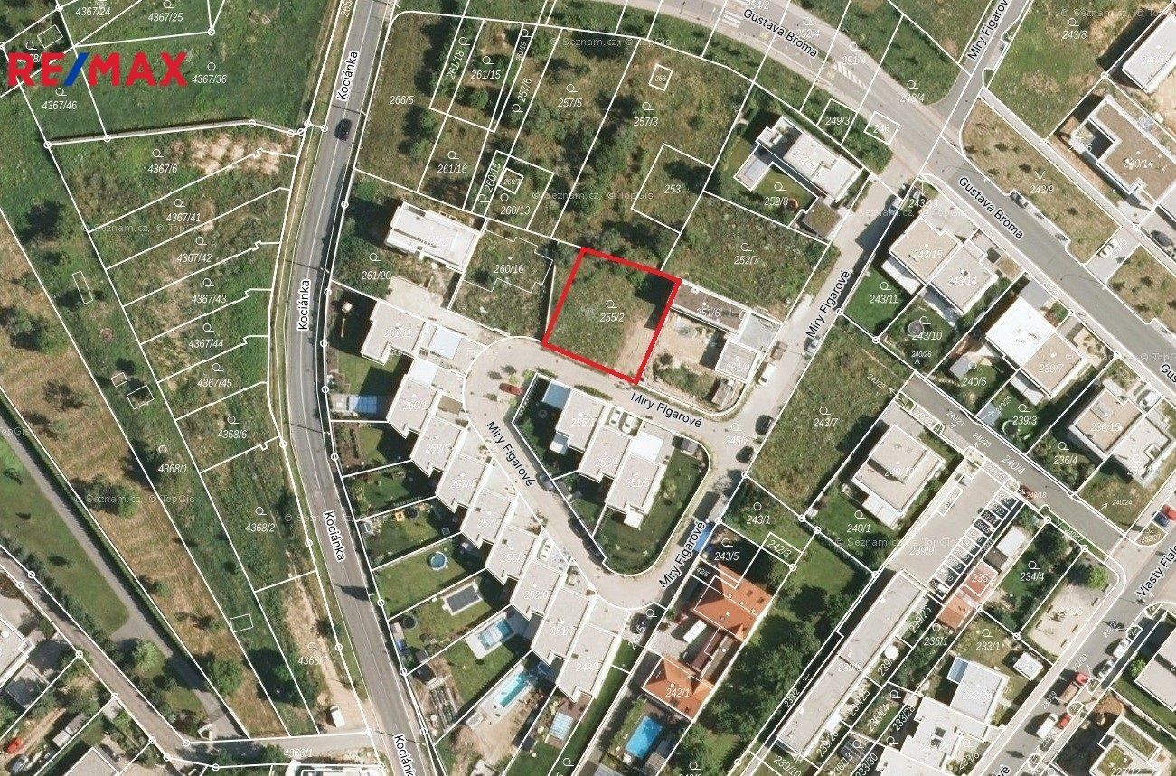 Prodej pozemek pro bydlení - Brno, 505 m²