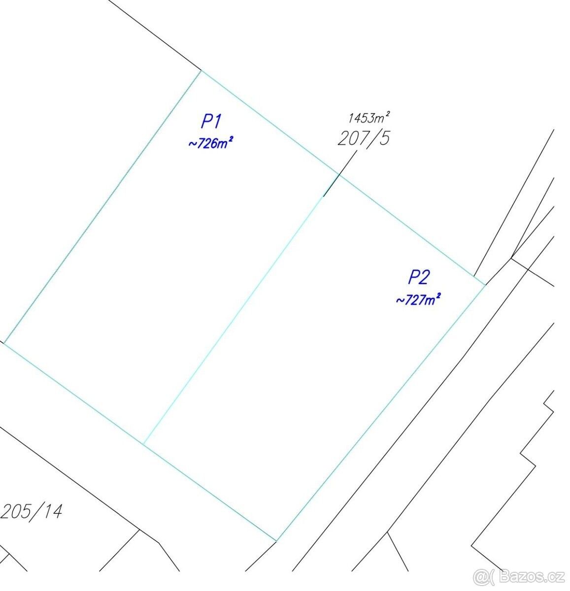 Prodej pozemek pro bydlení - Přerov, 751 24, 727 m²