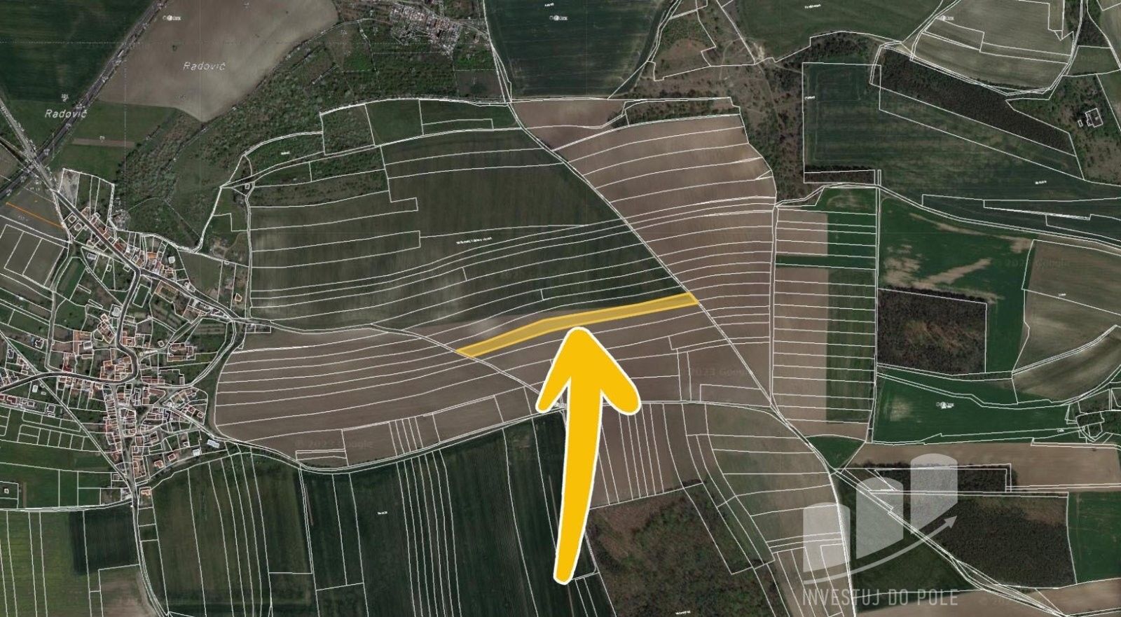 Prodej zemědělský pozemek - Velká Bučina, Velvary, 10 132 m²