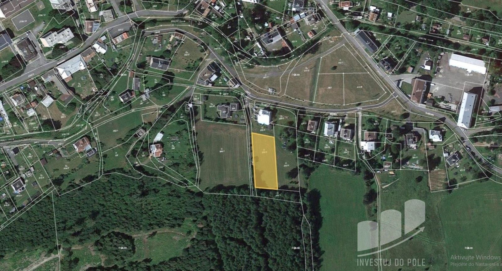 Prodej louka - Dvorce, 1 527 m²