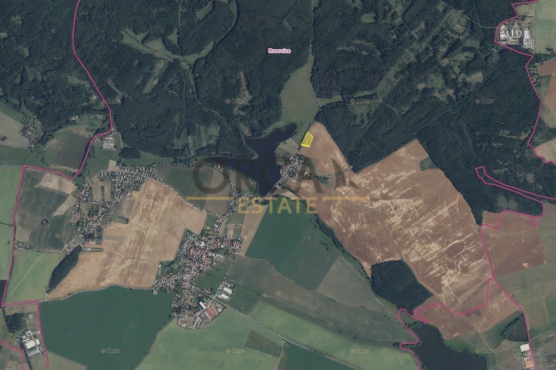 Prodej pozemek - Rosovice, 262 11, 1 882 m²