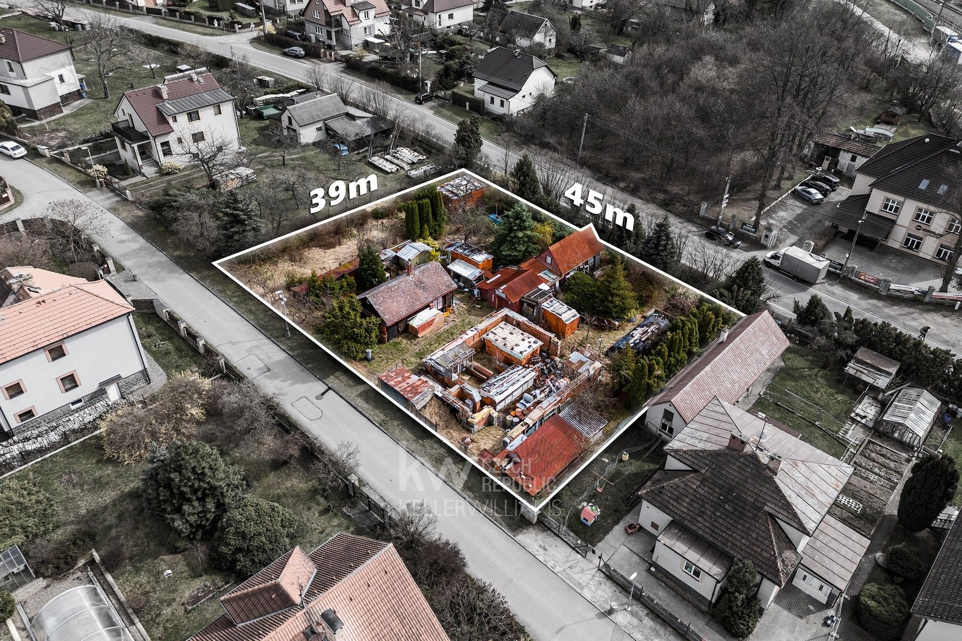 Pozemky pro bydlení, Nádražní, Červené Záhoří, Chotoviny, 1 749 m²