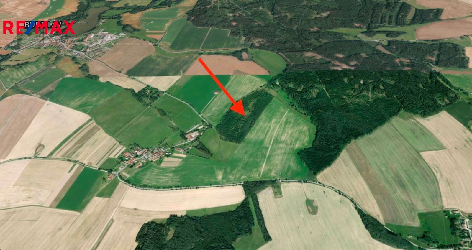 Prodej zemědělský pozemek - Budislav, 104 153 m²