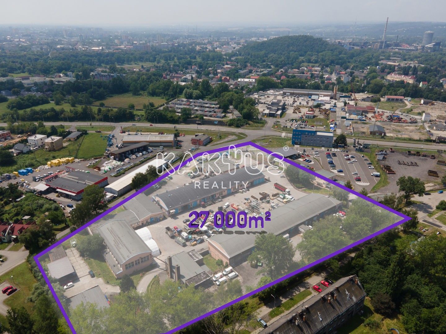 Sklady, Betonářská, Ostrava, 27 000 m²