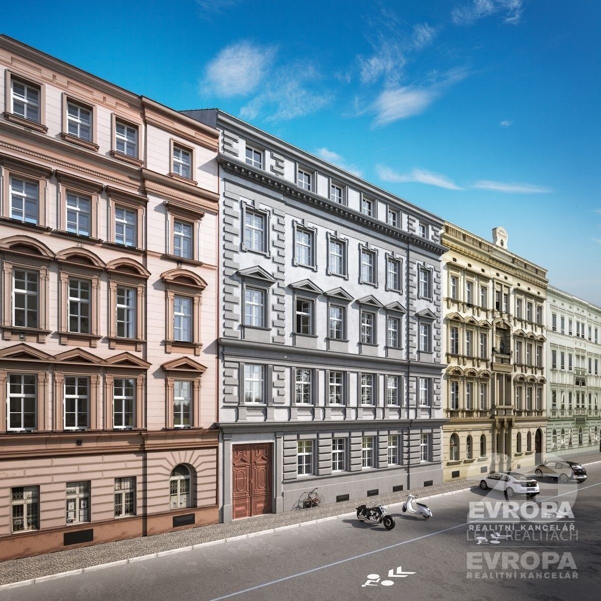Pronájem byt 1+kk - Peckova, Praha, 33 m²