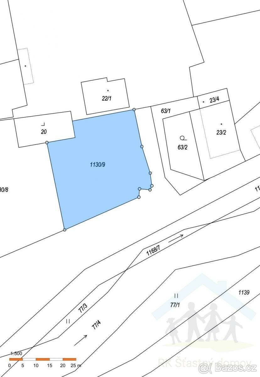 Prodej pozemek pro bydlení - Podbořany, 441 01, 1 142 m²