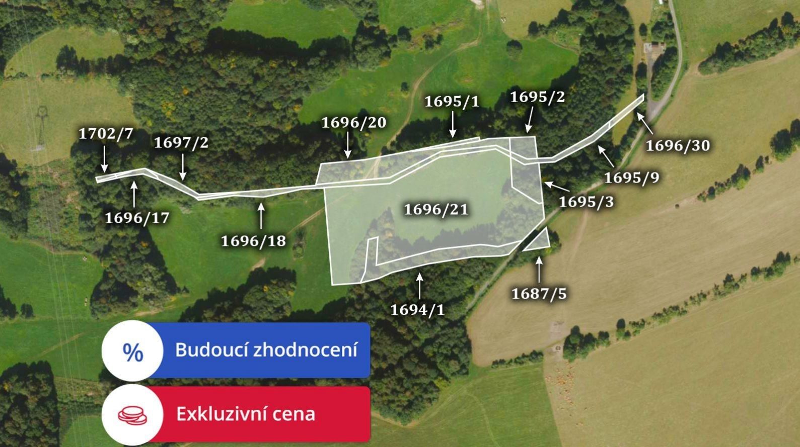 Louky, Žilina, Nový Jičín, Česko, 21 251 m²