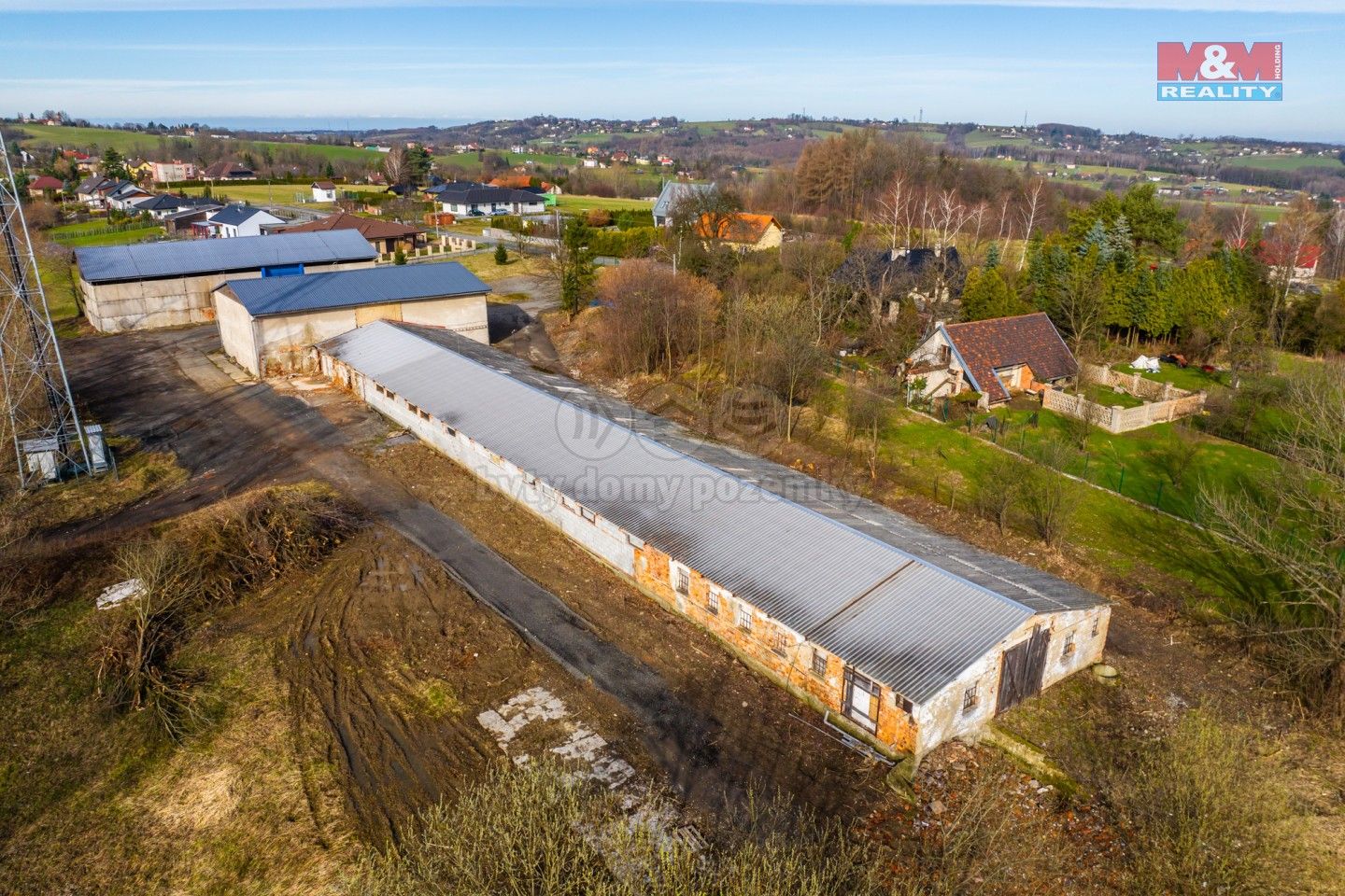 Zemědělské objekty, Dolní Žukov, Český Těšín, 1 800 m²
