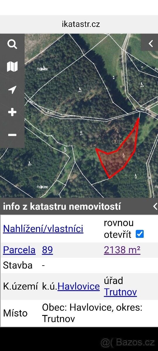 Prodej les - Rtyně v Podkrkonoší, 542 33