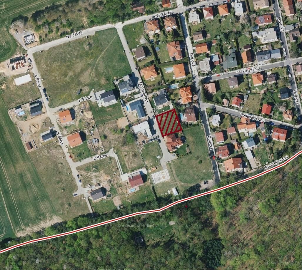 Pozemky pro bydlení, Za Pohádkou, Nebušice, Praha, Česko, 800 m²