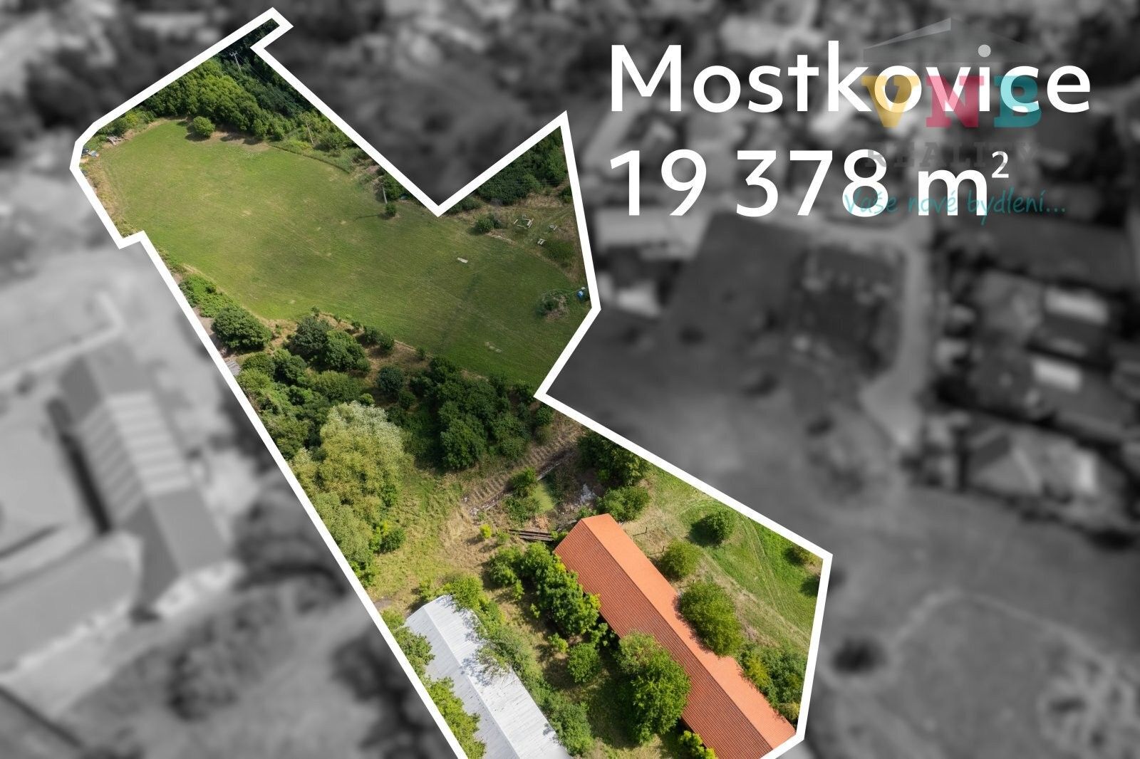 Pozemky pro bydlení, Mostkovice, 19 378 m²