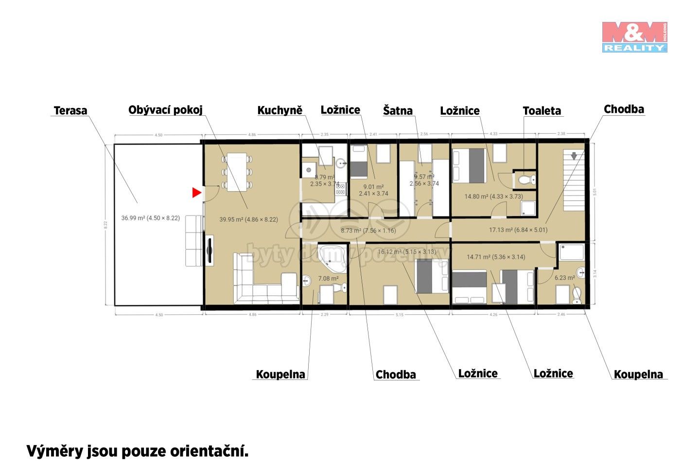 Prodej rodinný dům - Bošov, Vrbice, 209 m²