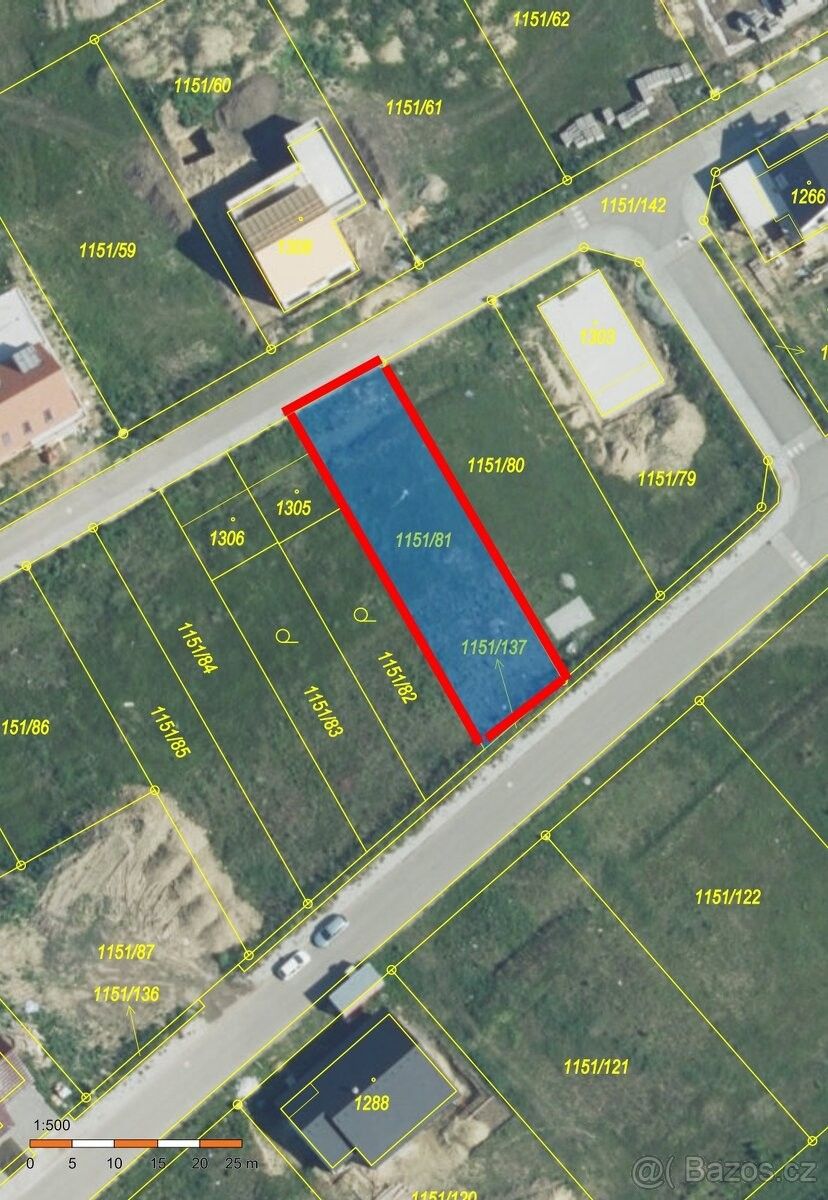 Prodej pozemek - Bořetice u Hustopečí, 691 08, 530 m²