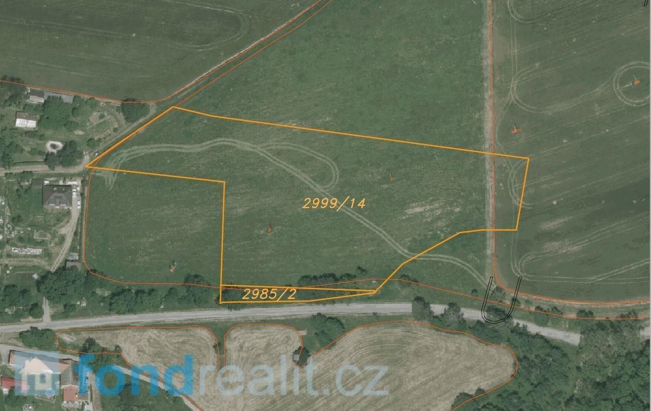 Prodej pozemek - Vlkov, 13 595 m²