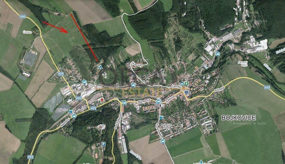 Prodej les - Bojkovice, 687 71, 1 692 m²