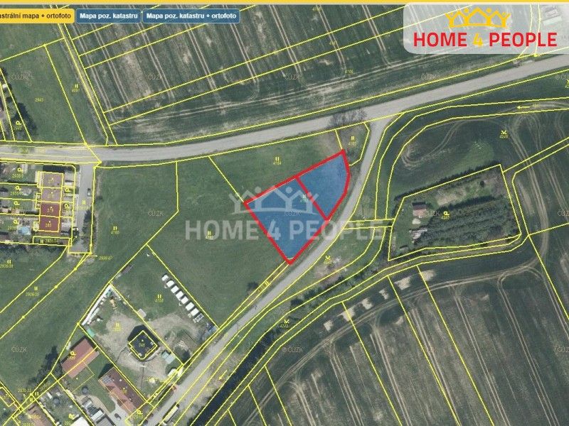 Prodej pozemek pro bydlení - Měčín, 1 513 m²