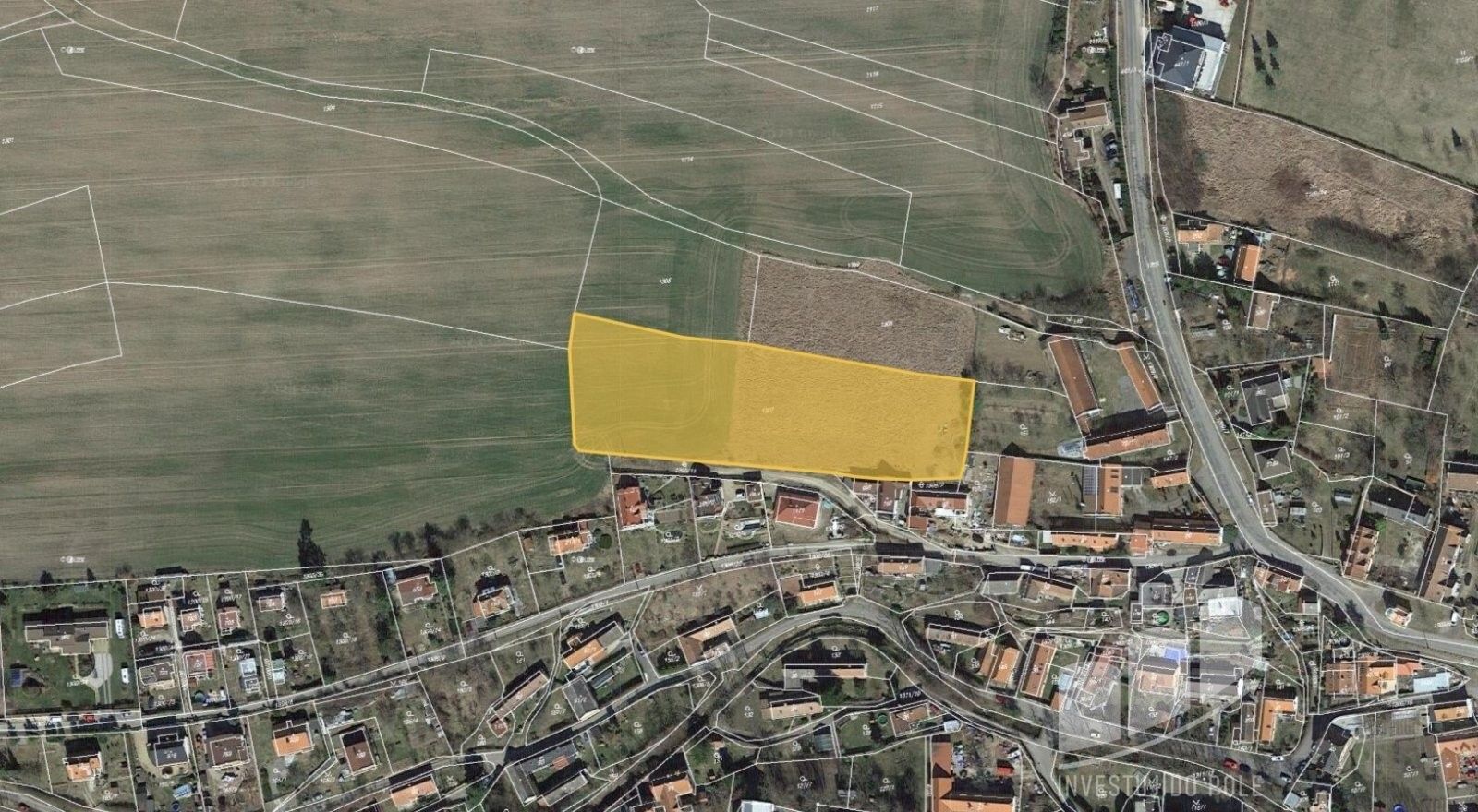 Prodej zemědělský pozemek - Čisovice, 7 003 m²