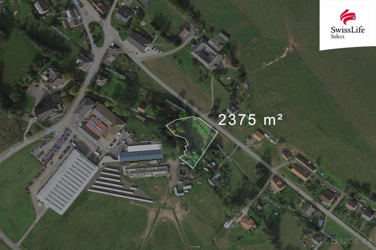 Prodej pozemek pro bydlení - Ostrov u Lanškrouna, 561 22, 2 375 m²