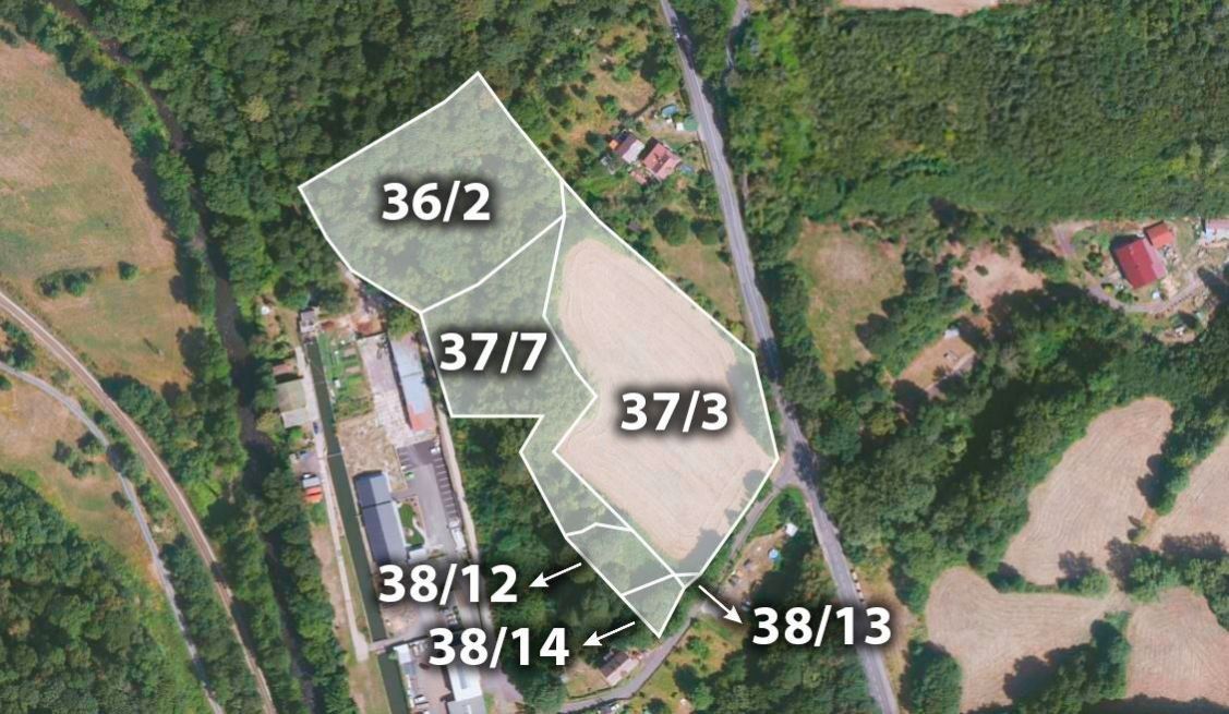 Prodej zemědělský pozemek - Děčín Xxvii-Březiny, Česko, 12 365 m²
