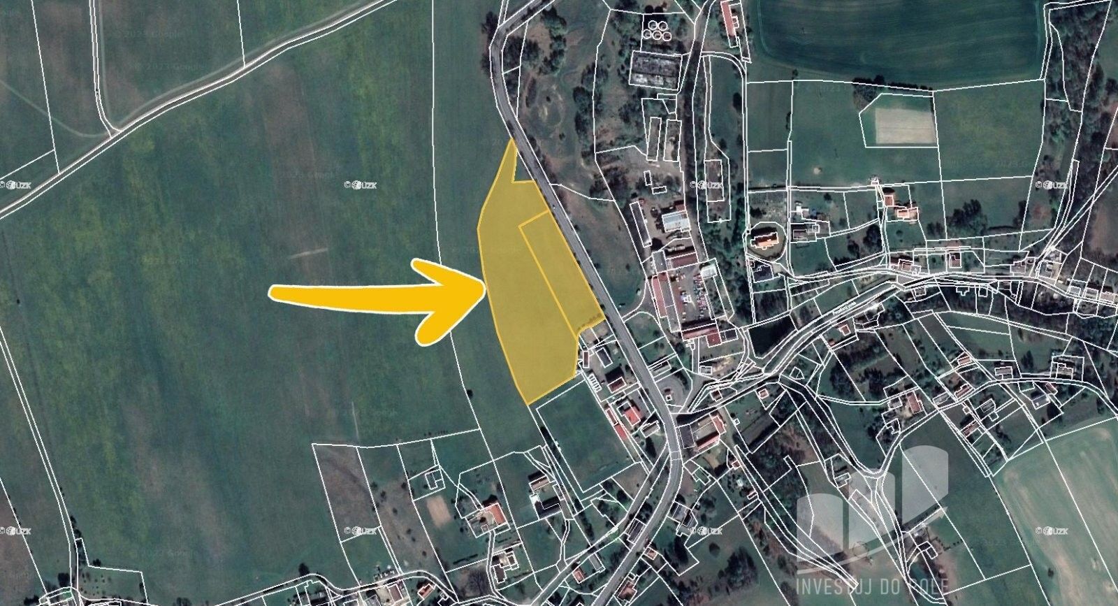 Prodej zemědělský pozemek - Dolní Pertoltice, Pertoltice, 21 724 m²