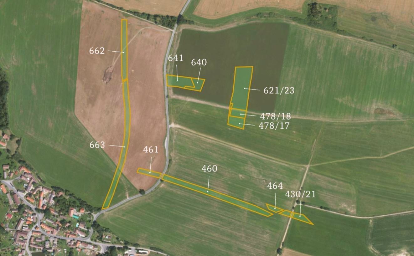 Prodej zemědělský pozemek - Mladý Smolivec, 96 297 m²